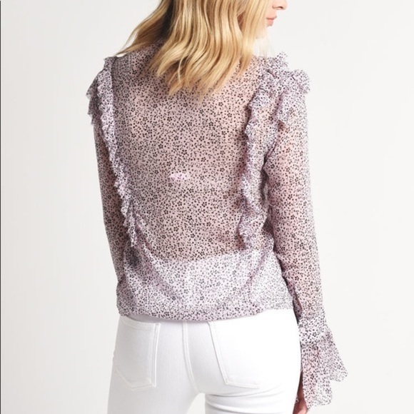 Zadig & Voltaire Tweet Goa Shirt/Blouse in Pink. Size M - Picture 2 of 8